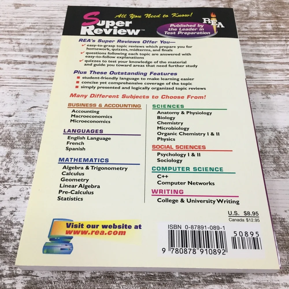 Super Reviews Study Guides Psychology I Research and Education